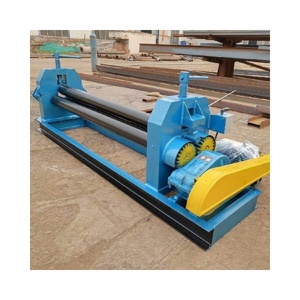 Ad alte prestazioni 4 piedi di lunghezza 3 rotolo di piastra usata di laminazione macchina prezzo piccola piastra in acciaio macchina di laminazione macchina piegatrice - Product Image 1