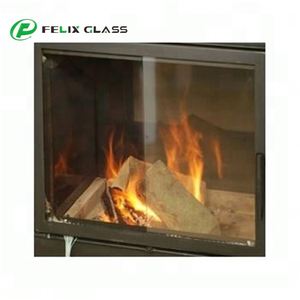Panel de Vidrio Templado Transparente Resistente al Calor de 4 mm, Sólido, Industrial, de FELIX, para Puertas de Chimenea, Garantía de 3 Años - Product Image 6