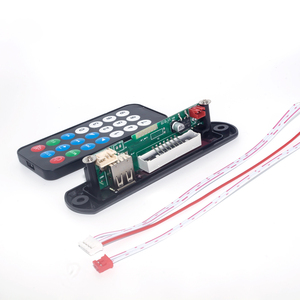 Nouveau module de carte de décodeur MP3 IC 12V affichage LED numérique matière plastique TF <span class=keywords><strong>FM</strong></span> <span class=keywords><strong>Radio</strong></span> lecteur MP3 - Product Image 3