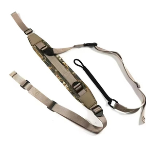 Correa de Hombro Táctica Ajustable de Camuflaje, Giratoria, Sin Perforación, Tipo Sling, de Dos Puntos, Acolchada de Nailon, para Caza - Product Image 5