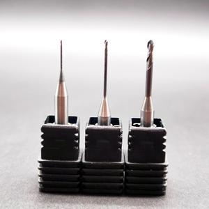 Fraises en carbure de tungstène <span class=keywords><strong>DLC</strong></span>/diamant personnalisées pour la fabrication de couronnes et de ponts Outils de fraisage en zircone de précision - Product Image 4