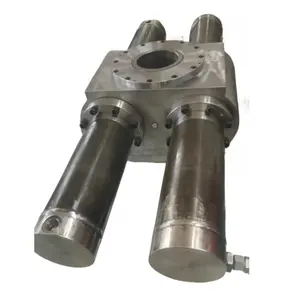 Silinder hidrolik penyangga untuk mesin konstruksi silinder hidrolik rak ganda tipe H metalurgi