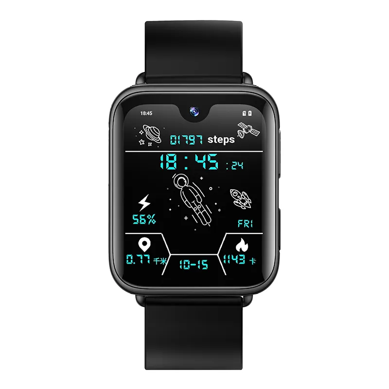 Smartwatch i3 All-Netcom 4G 1.78" OLED tela curva gota de água AI download de voz APP Sports Man