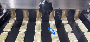 <span class=keywords><strong>Servo</strong></span> PLC người gửi tiền máy mô hình 400 bánh quy Cookie làm Cookie người gửi tiền máy cho bánh sử dụng các tính năng - Product Image 4