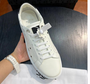 Sneaker Unisex di lusso in vera pelle di alta qualità nuove <span class=keywords><strong>scarpe</strong></span> Casual da <span class=keywords><strong>uomo</strong></span> bianche di moda Designer - Product Image 4