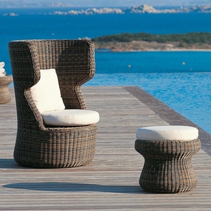 High Quality Contemporary Rattan Curved Set Outdoor Furniture for Hotel Park & Apartment Use Newly Designed - Product Image 4
