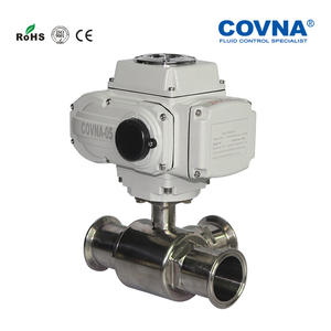 Válvula de Bola Eléctrica de Acero Inoxidable en Forma de L Personalizada de 3 Vías, Tipo Regulador de Encendido/Apagado, 4-20 mA para Medios Gaseosos - Product Image 3