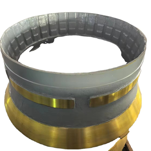 高マンガン鋼スーパージョークラッシャースペアパーツコーンクラッシャーモバイルクラッシャーストーンジョープレート鉱業機械部品用 - Product Image 1