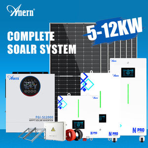 Kit Panneau Solaire 5000 Watts Complet Hors Réseau 30 <span class=keywords><strong>kWh</strong></span> Système d'Énergie Solaire pour Maison Hors Réseau Ensemble Complet - Product Image 1