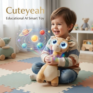 Cuteyeah Fournisseur B2B Jouet en peluche girafe IA certifié EN71 Nouvelle Arrivée 2026 Jouet interactif intelligent pour l'apprentissage précoce des tout-petits - Product Image 1