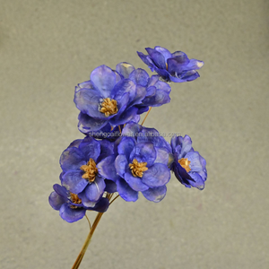 Arrangement de <span class=keywords><strong>fleur</strong></span> de <span class=keywords><strong>cloche</strong></span> en argent immortel fait à la main vraie <span class=keywords><strong>fleur</strong></span> séchée naturelle pour la décoration de fête de Pâques de mariage à la maison - Product Image 2
