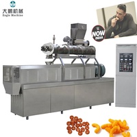 Bouffée rouleau d'extrudeuse de casse-croûte vis boule de fromage machines