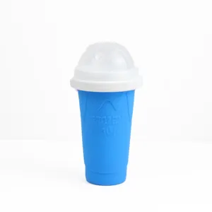 Slushie Magic Ice Cup, Copo de silicone para bebidas congeladas, Homemade Milk Shake Ice Cream Make