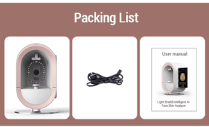 Analyseur de peau <span class=keywords><strong>professionnel</strong></span>, <span class=keywords><strong>appareil</strong></span> d'analyse de la peau, scanner, analyseur de peau 3D du visage - Product Image 6