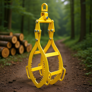 Pinzas de elevación de troncos de 4 garras, manipulador de acero de 32 pulgadas para manipulación de madera - Product Image 2