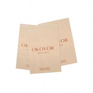 Muestra Gratuita de Bolsa de Envío Biodegradable, Impermeable, con Logotipo Personalizado, para Ropa - Product Image 1