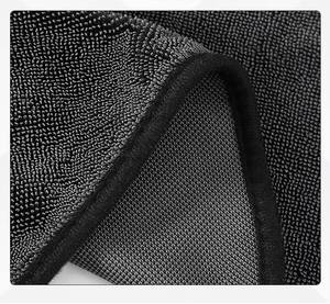 Toalla de Lavado de Autos de Microfibra Tejida al por Mayor, de Doble Cara, de Terciopelo Coral, Ecológica, Suave, de Secado Rápido, con Gran Absorción de Agua, para el Hogar - Product Image 3