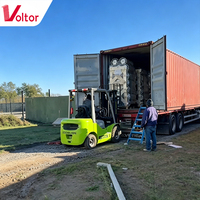 Système d'unités de stockage modulaires complètes en acier pour l'Argentine avec cloison en acier et porte enroulable, fixation par boulons, sans soudure, OEM ODM