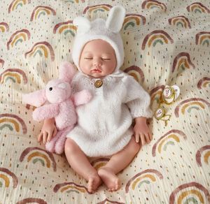 Mode 18 pouces peluche Reborn bébé poupée humide boire et faire pipi système réaliste nouveau-né dormir <span class=keywords><strong>Image</strong></span> - Product Image 4