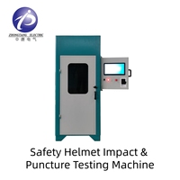 Máquina de Prueba de Impacto y Perforación para Cascos de Seguridad ZTL-A, Prueba Preventiva para Cascos de Seguridad, Equipo de Prueba de Herramientas de Seguridad