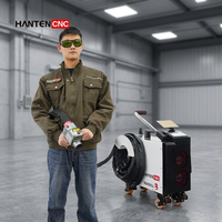 Machine de nettoyage au laser pulsé 500W, machine de décapage de peinture au laser, machine de décapage d'oxyde, bois, pierre