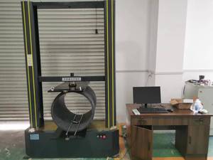 WDW-50KN электронное испытательное оборудование с компьютерным управлением 220 В 50 Гц 0,01 мм жесткость кольца прочность на растяжение прочность на сжатие - Product Image 2