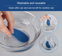 Personnalisable Collagène Or Réutilisable Silicone Sous Les Yeux Masques Feuille Patch Gel Insert Acide Hyaluronique Masque