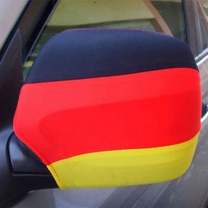 Funda para Espejo Retrovisor de Coche con Logotipo Personalizado y Banderas del Mundo (Alemania, Canadá, Israel) - Poliéster Antiarrugas - Product Image 6