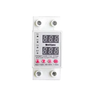 Reley de protección de alta tensión para electrodomésticos, protector de voltaje eléctrico digital de 110v y 220v