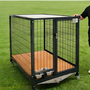 Diviseur Amovible et Pliable pour Chiots en Croissance - Maison Extérieure Moderne pour Animaux de Compagnie - Espace Extensible Selon les Besoins - Product Image 3