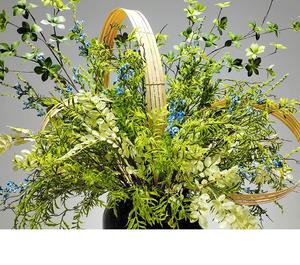Ensemble <span class=keywords><strong>de</strong></span> vases floraux en tissu <span class=keywords><strong>de</strong></span> soie <span class=keywords><strong>de</strong></span> haute qualité au design spécial tendance résistant aux UV pour patio, <span class=keywords><strong>jardin</strong></span>, <span class=keywords><strong>salon</strong></span>, hôtel - Product Image 6