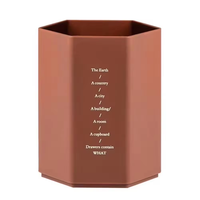 Porte-stylo minimaliste en plastique, organiseur de bureau pour fournitures scolaires, pinceaux de maquillage, usage quotidien domestique