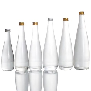 Botella de Vidrio <span class=keywords><strong>en</strong></span> Forma de Gota 330ml 500ml 750ml Botella de Vidrio para <span class=keywords><strong>Agua</strong></span> <span class=keywords><strong>Mineral</strong></span> Bebidas y <span class=keywords><strong>Agua</strong></span> Potable - Product Image 1