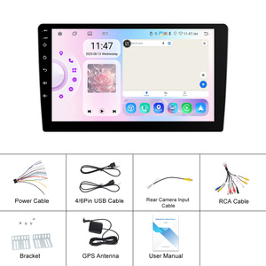 Podofo 9 ''/10'' 6 + 128G 8 lõi xe Stereo Android đài phát thanh xe hơi 360 ° toàn cảnh không dây Carplay Android tự động GPS/Wifi/Hifi bán buôn - Product Image 6