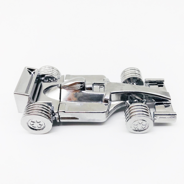 New OEM Brand Stainless Metal 2GB F1 Race Car USB 2.0 Flash Drive Global Standard Stock 10 Years Data Retention Silver Custom