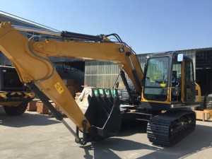 15 Ton Mini <span class=keywords><strong>Backhoe</strong></span> Crawler Escavadeira XE150D Escavações Polegar Balde e Vala Balde com Brinquedo para Crianças - Product Image 6