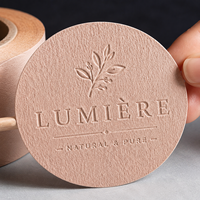 Autocollants en vinyle imperméables personnalisés en gros avec logo en relief 3D pour les produits cosmétiques de luxe, les parfums et les lotions |   Personnalisable