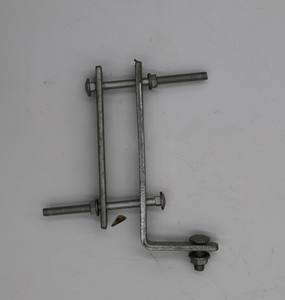 Soporte de Montaje Eléctrico de Brazo Cruzado, Soporte de Estante Triangular de Metal para Cable de Energía Eléctrica - Product Image 3