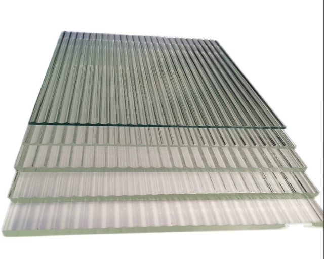 4mm 5mm 6mm 8mm Changhong Moru Pattern Tempered Fluted Reed Decorative Transparent Texture Toughened Glass