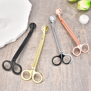 Stainless Steel <b>Candle</b> Scissors <b>Wick</b> Cutters Extinguishers Black Silver Gold Rose Gold For Scented <b>Candle</b> Tools Hand Tools - Product Image 4