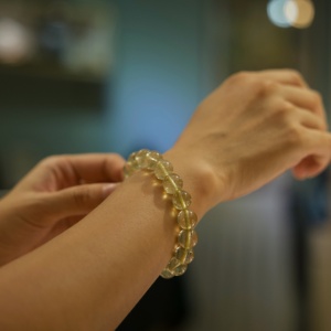 Bán buôn tự nhiên libyan Vàng Tektite thiên thạch Vòng đeo tay tốt đính cườm xu hướng thời trang kỳ nghỉ nghệ thuật thu gom cân bằng năng lượng quà tặng - Product Image 3