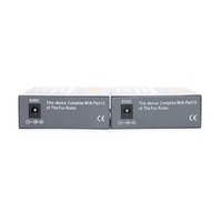 Convertisseur de média fibre optique haute performance 10/100M monomode 25KM avec port SC et transceiver optique RJ45 Ethernet