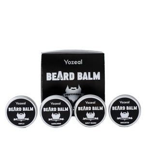 Meilleure vente de <span class=keywords><strong>baume</strong></span> à <span class=keywords><strong>barbe</strong></span> bio pour hommes de marque privée hydratant la peau réduit les brûlures post-rasage <span class=keywords><strong>huile</strong></span> de bois de santal OEM - Product Image 2
