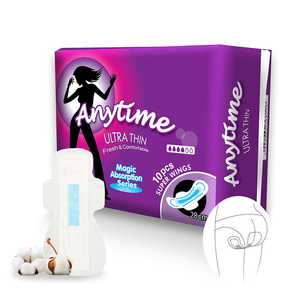 Serviettes hygiéniques pour femmes en coton naturel de haute qualité, respirantes, fabriquées en Chine, vente chaude à prix compétitif - Product Image 1