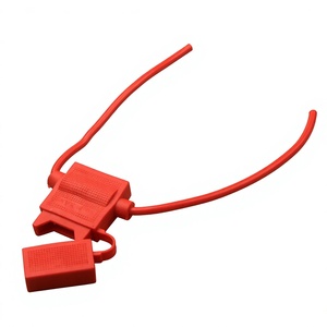 Portafusibles de cuchilla roja, 12V, 15A, 20A, 30A, 25A, para coches, motocicletas, vehículos eléctricos - Product Image 3