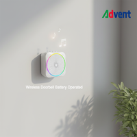 Timbre Inalámbrico para Apartamentos, Fácil de Usar, Sin Perforación, Volumen Ajustable, Timbre Moderno para el Hogar, Timbre Inalámbrico Inteligente