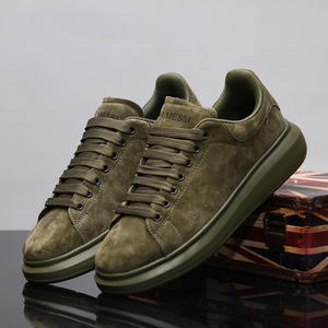 Zapatillas Casuales Unisex <span class=keywords><strong>de</strong></span> Lujo para Mujer, Zapatos Planos <span class=keywords><strong>de</strong></span> Gamuza con Plataforma, Estilo Skate, Deportivas con Suela Gruesa para Correr, Caminar y <span class=keywords><strong>Tenis</strong></span> - Product Image 2