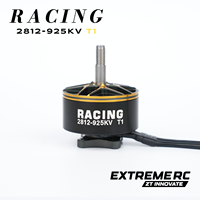 Moteur Brushless FPV Haute Vitesse EXTREME RC T1-2812 925KV, Efficacité IE3, Fixation à Bride, Aimant à Tuile, Monofilaire, pour Drone 50W