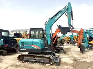 Mini-excavatrices sur chenilles SWE60 de marque chinoise renommée avec certification CE, grande excavatrice sur chenilles SWE60 d'occasion, mini-excavatrice Sunward 6 tonnes - Product Image 3