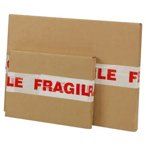 Grande boîte lettre royale robuste 50 pièces, emballage postale en carton, PIP